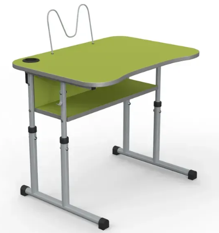 Стіл учнівський Школяр О без полиці /4-7/ 700х500 МФ Вересень.